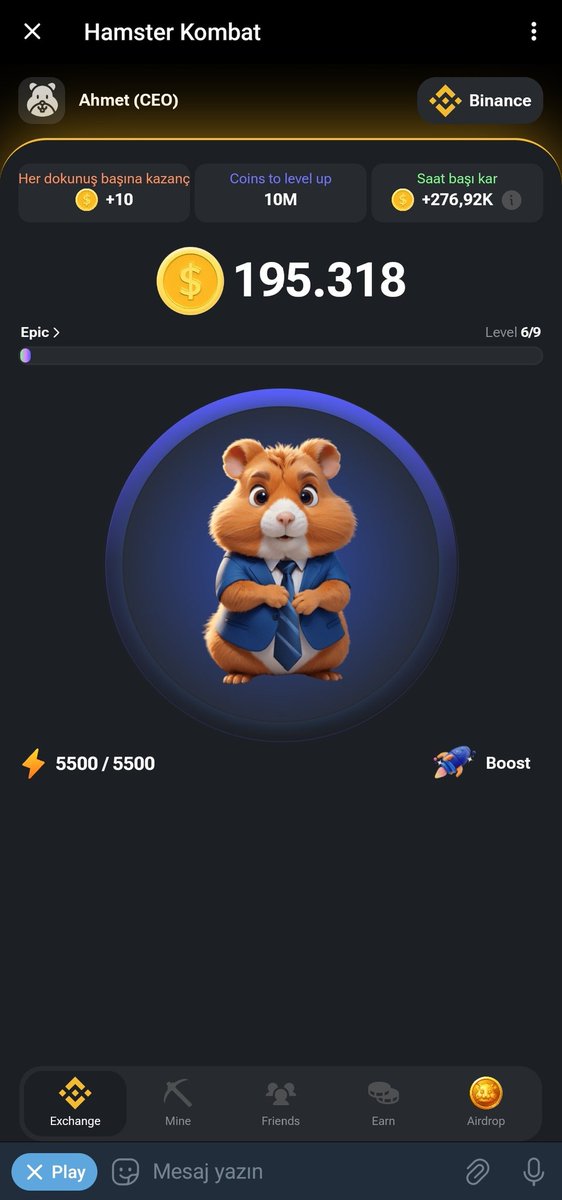 Clios111's tweet photo. You can participate via the link to participate with a gift. Notcoin like game via telegram.

https://t.co/Sw80wv0Wyh https://t.co/icVrgj7ROl