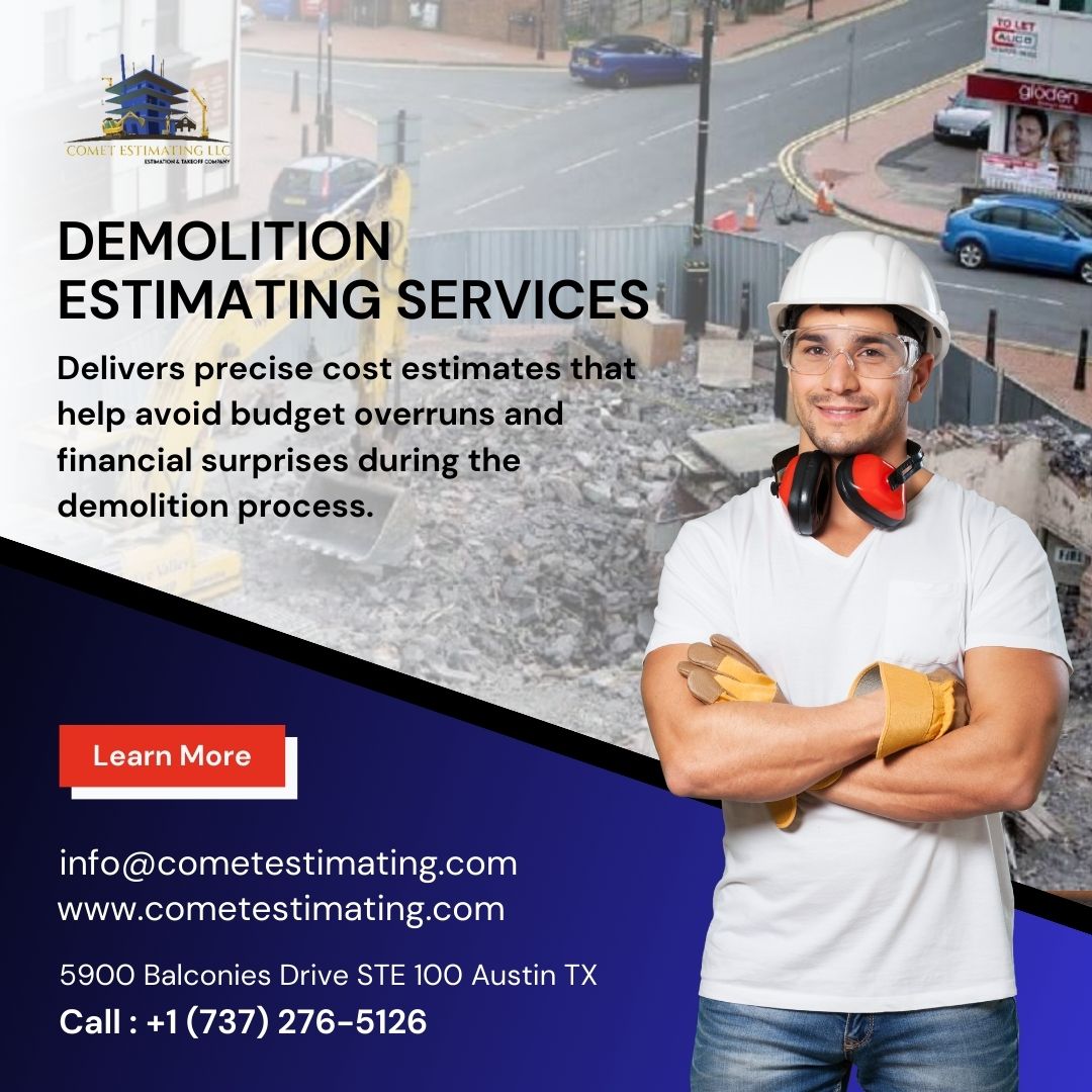 cometestimating's tweet image. Ensure the success of your construction projects with our top-quality demolition estimating services. Accurate, reliable, and tailored for contractors to save time and reduce costs. 
#Construction #demolition #demolitionproject #renovation #yonkersny