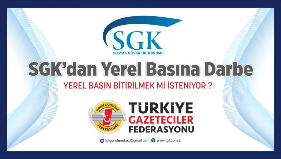 TGF: SGK’nın Aldığı Karar Basını Bitirme Operasyonudur: Türkiye Gazeteciler Federasyonu Genel Başkanı Yılmaz Karaca, Sosyal Güvenlik Kurumu Başkanlığı’nın kurum adına yapılan gayrimenkul satışlarında gazete ilanı için ön… 

The post TGF: SGK’nın Aldığı… dlvr.it/T7Vxyn