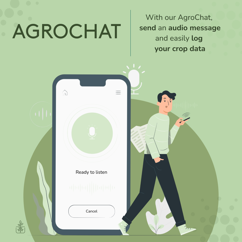 Enhance your farming experience with our AgroChat. Boost your crop yields with cutting-edge technology! 🌾🤖#AgroChatbot #CatalystClients #SmartFarming #AgTechInnovation