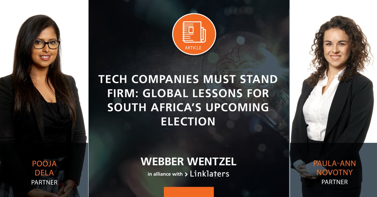 #AI &amp; #technology have revolutionised many aspects of our lives, and elections are no exception, enhancing the democratic process by improving access to information &amp; facilitating voter engagement—by Pooja Dela &amp; Paula-Ann Novotny.

🔗 bit.ly/3VhuxMw

#SAelections24