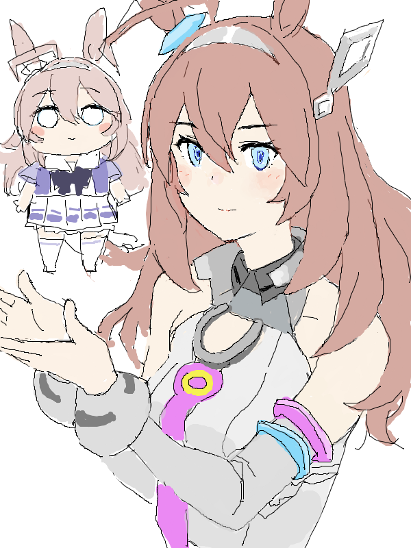 ミホノブルボン(ウマ娘) 「」|面相棒のイラスト