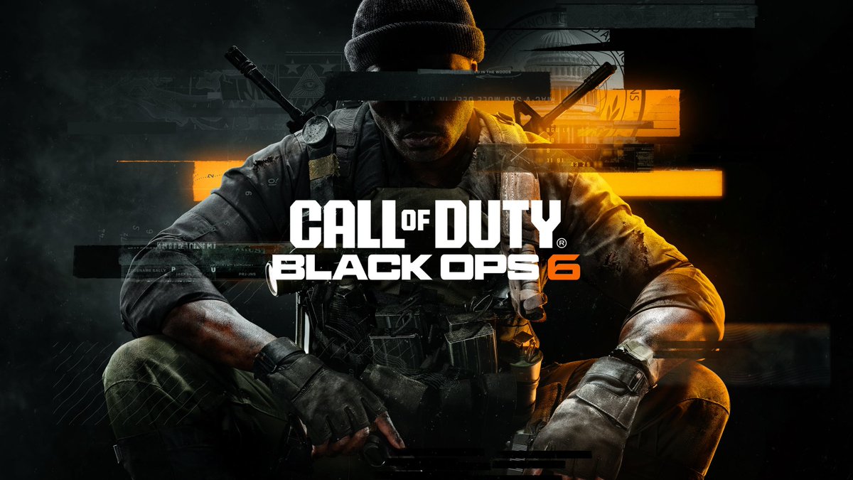 The key art for Call of Duty Black Ops 6.