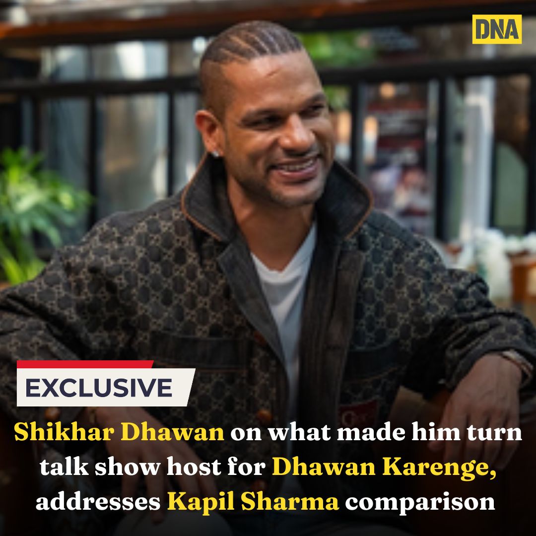 #ShikharDhawan in a no-holds-barred conversation with #DNA on his new show #DhawanKarenge and more

Shikhar Dhawan (@SDhawan25) in conversation with Abhimanyu Mathur (@MadCrazyHatter_)

Read Here: dnaindia.com/television/rep…

#DNAUpdates | #DNAExclusive