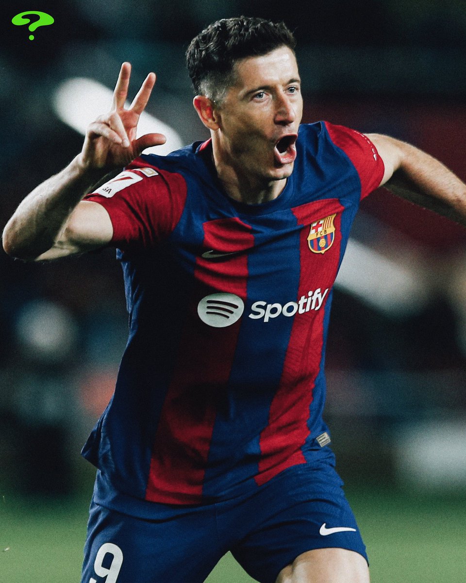 Most goal involvements over the last two La Liga seasons: ◎ 57 - Robert Lewandowski ◎ 53 - Antoine Griezmann ◎ 44 - Alexander Sørloth ◎ 39 - Vinícius Júnior ◎ 34 - Iago Aspas