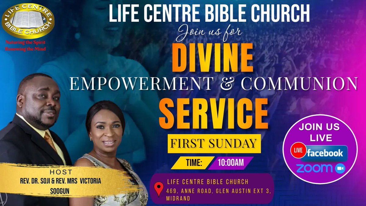 Every Sunday @ Life Center Bible Church