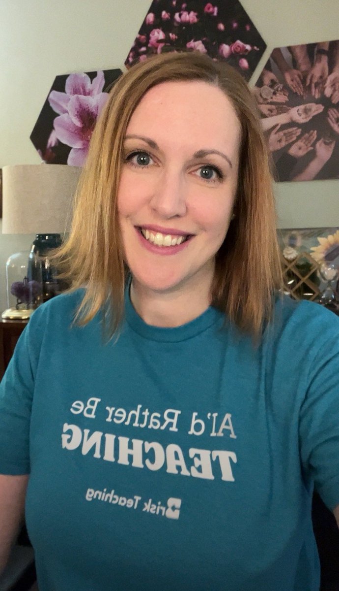 It’s one of my favorite parts of the week…..#TechTshirtTuesday and I am loving my teal @briskteaching swag! Shout out to Brisk for giving teachers their time back and helping to create empowering lessons for students. 
#eduguardians @EduGuardian5