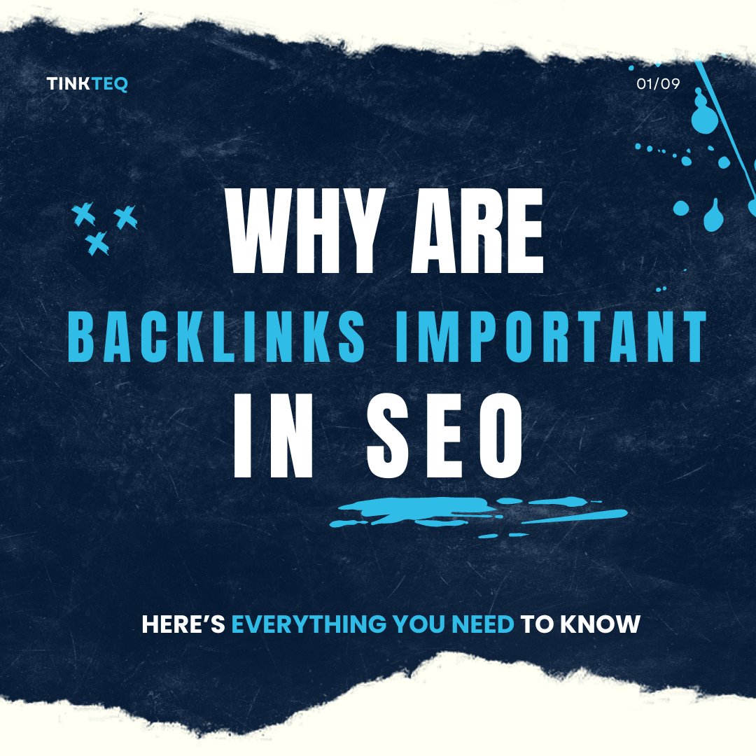 tinkteq's tweet photo. Ever wondered why back links are important in SEO ? These are 5 reasons why back links can give your brand a boost 

.
.
Comment back link to get started 🔝🔝 https://t.co/FeefeFA71t