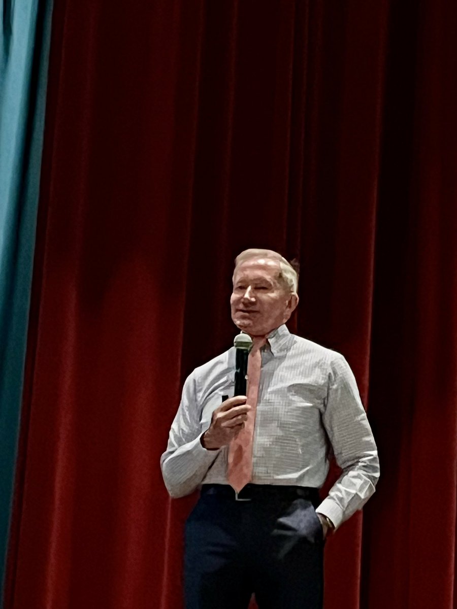 Dr. Thomas Guskey speaks to Iron County School District staff about assessments. “t’s not the assessment format that matters, it’s how you use the results. “ #ironstrong
