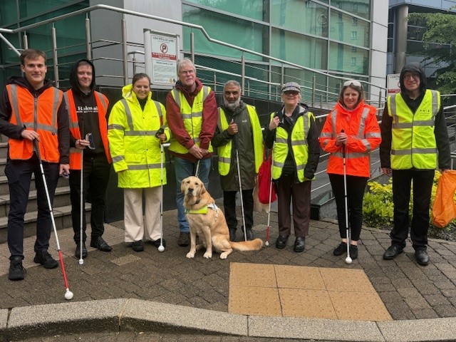 Thanks once again to @AECOM Leeds office staff for taking part in a guided walk this morning, and discussing how to create more inclusive street designs. We look forward to working with you in future!