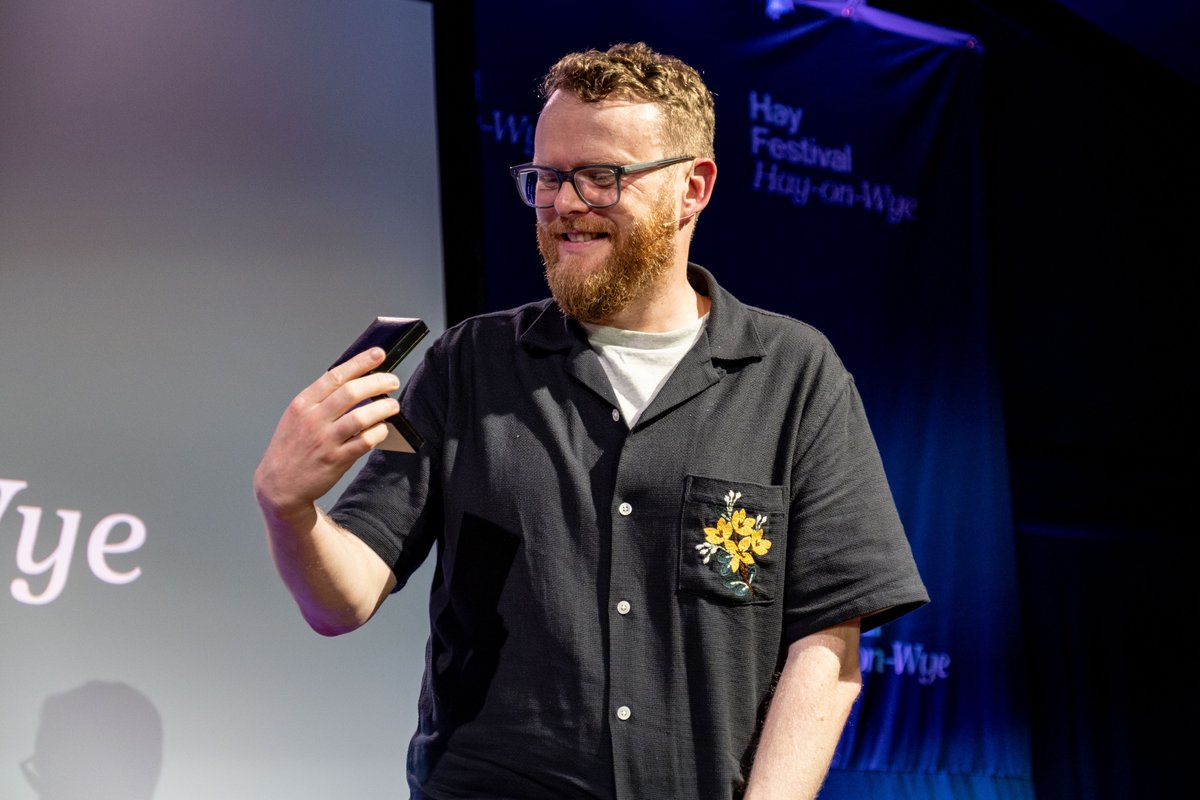 Congratulations @huwstephens, recipient of the Hay Festival 2024 Medal for Music.