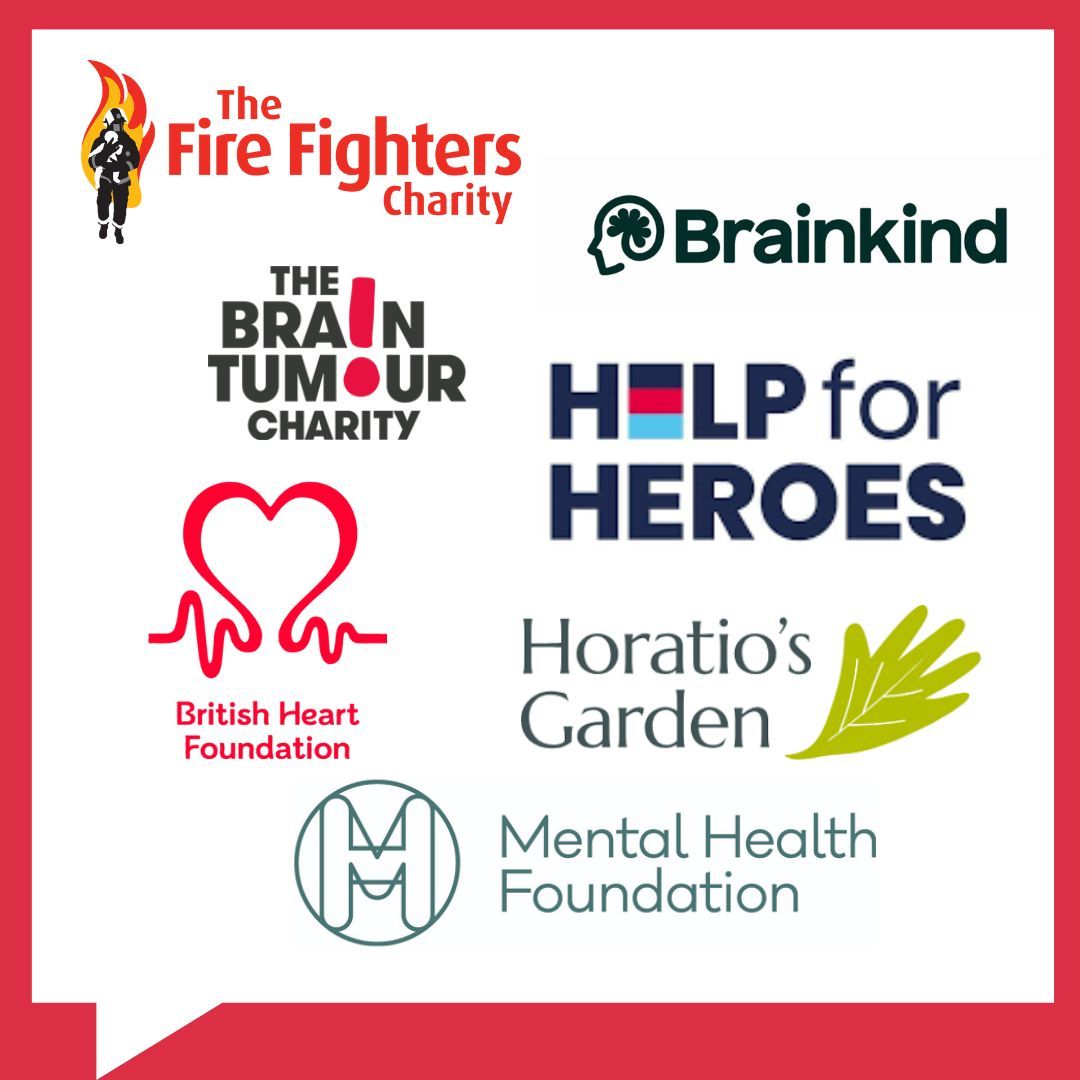 Check out all the amazing charities featured in Ep.2 of #TheCharityShow. Listen now: buff.ly/3WuqSw9 
@firefighters999 @Braintumourorg @brainkinduk @helpforheroes @britishheartf @horatiosgarden @mentalhealth
#Podcast #Charity #Thirdsector #nonprofit #fundraising