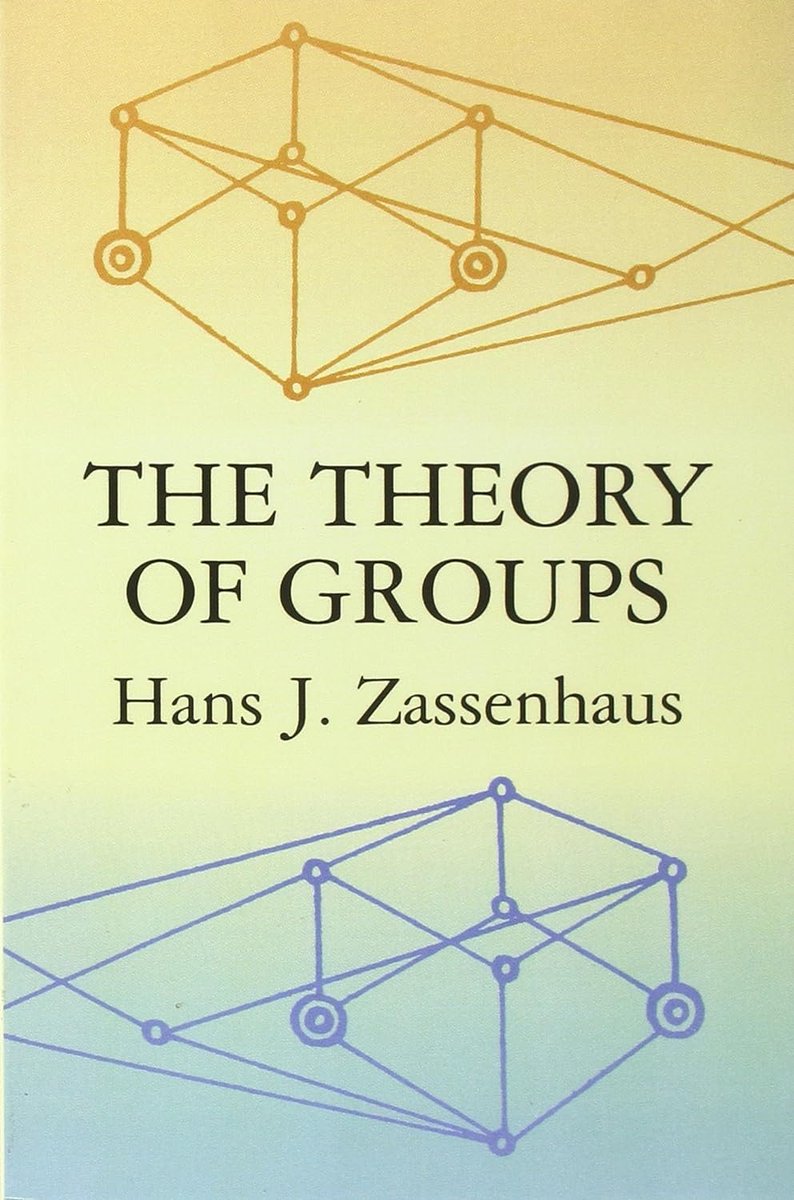 Riazi_Cafe_en's tweet photo. Book of the day:

"The Theory of Groups" by "Hans J. Zassenhaus" (born 28 May 1912)

A well-written, graduate-level text to acquaint the reader with  group-theoretic methods and to demonstrate their usefulness as tools in  the solution of mathematical and physical problems.

https://t.co/TV18fA6CbU