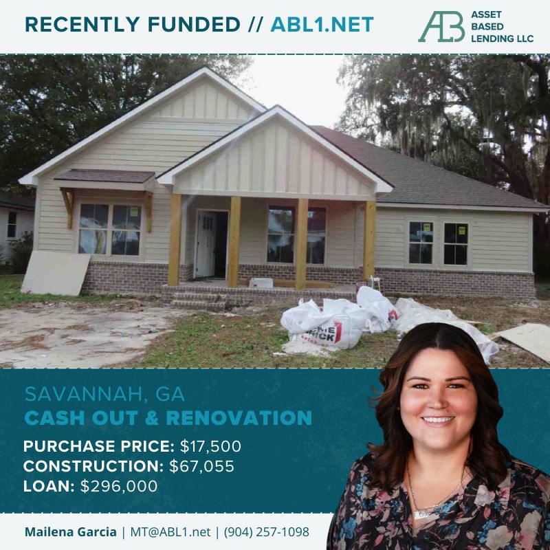 ablending's tweet image. 🚨RECENTLY FUNDED FIX AND FLIP IN SAVANNAH, GEORGIA🚨⠀
🔖 Purchase: $17,500
🛠️ Renovation: $67,055
💰 Loan: $296,000

Get started on your Fix and Flip loan today! buff.ly/3UzoiCh 

#SavannahGA #GARealEstate #GeorgiaRealEstate