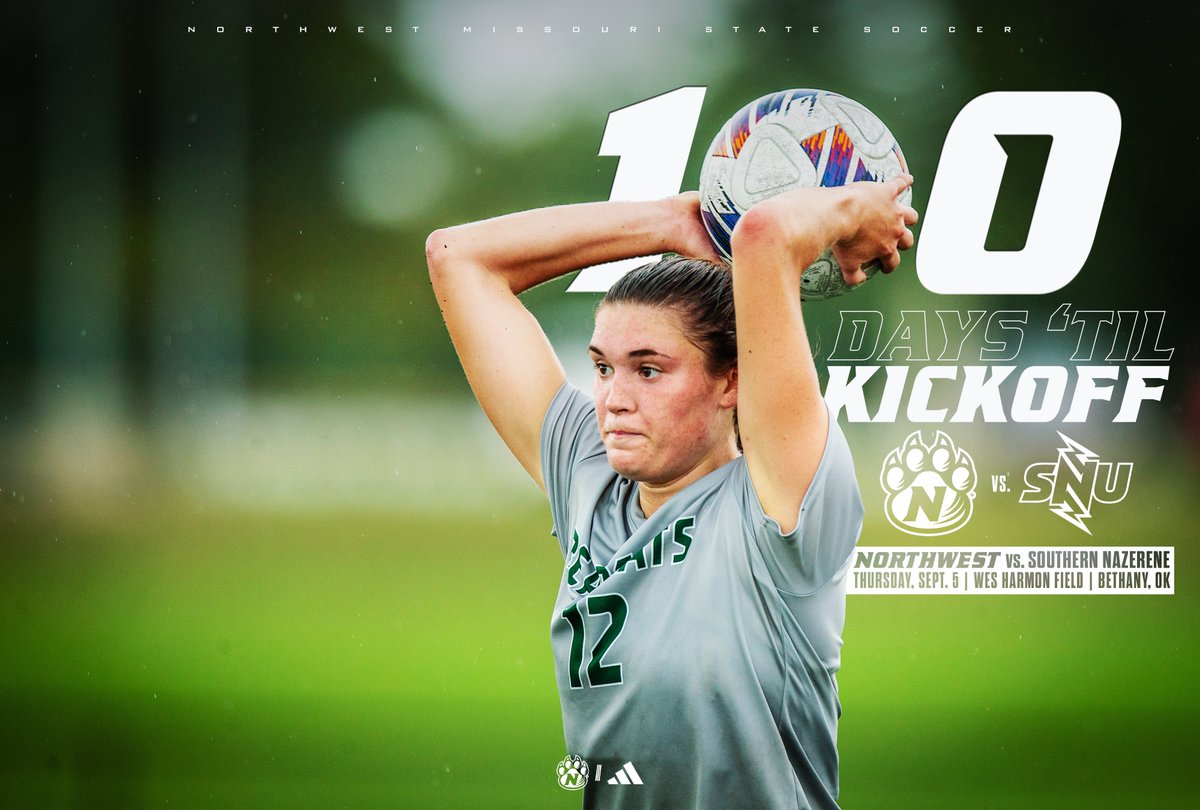 Bearcat Soccer returns in 𝟏𝟎𝟎 𝐃𝐀𝐘𝐒. ⏳

#OABAAB ||| #100Days