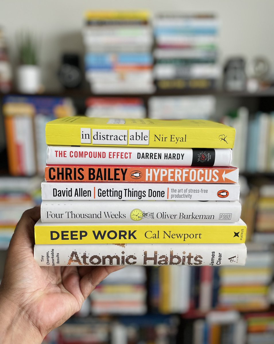 7 books that will skyrocket your productivity 📚