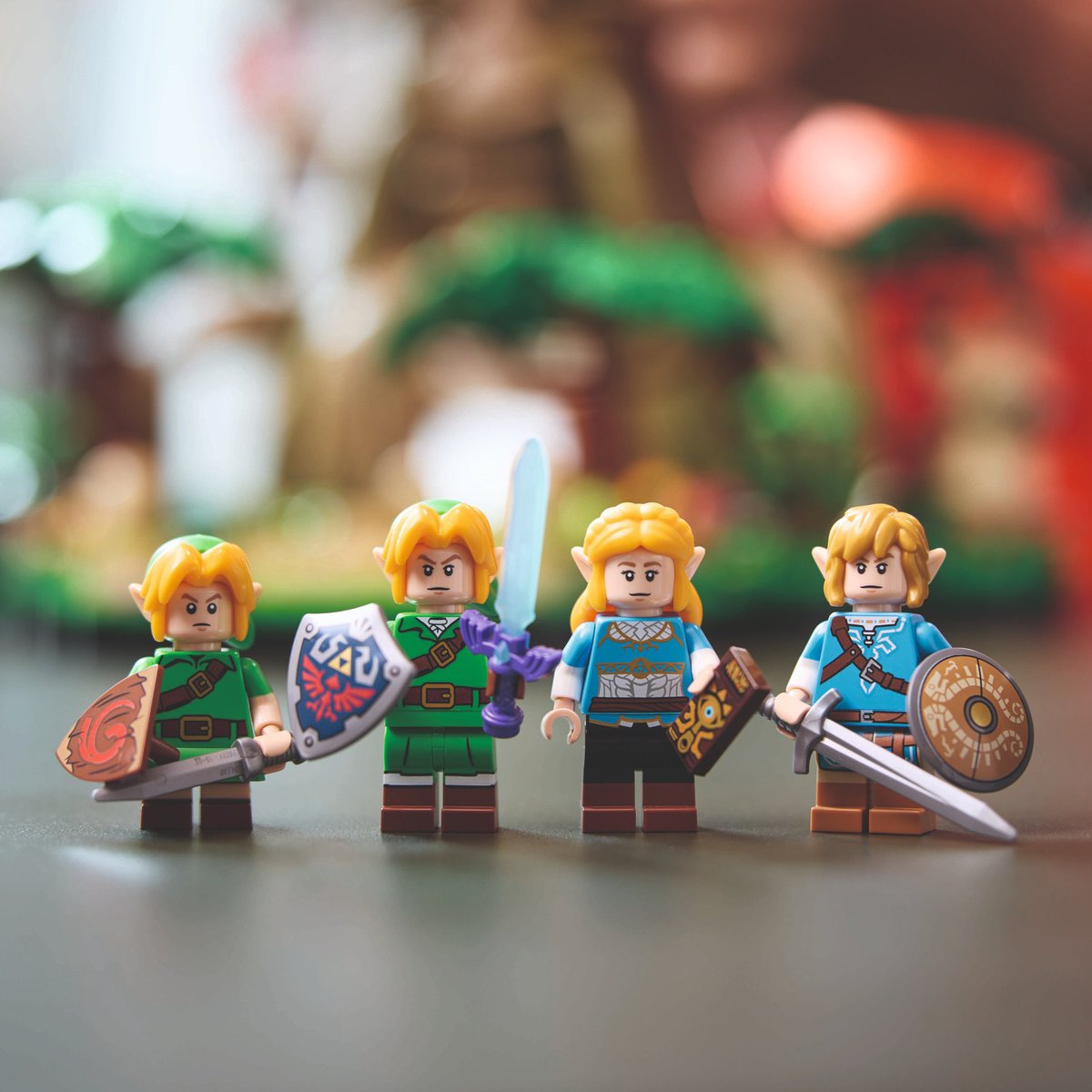 🤩
#LEGO #Zelda 
#OcarinaOfTime #BreathOfTheWild 
#GreatDekuTree #GranArbolDeku