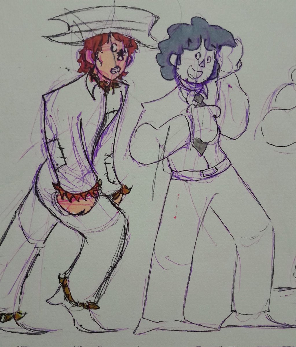 i had a very silly au in where the Scarecrow from nplh and Ross are friends °^ #tallyhall #nplh idk