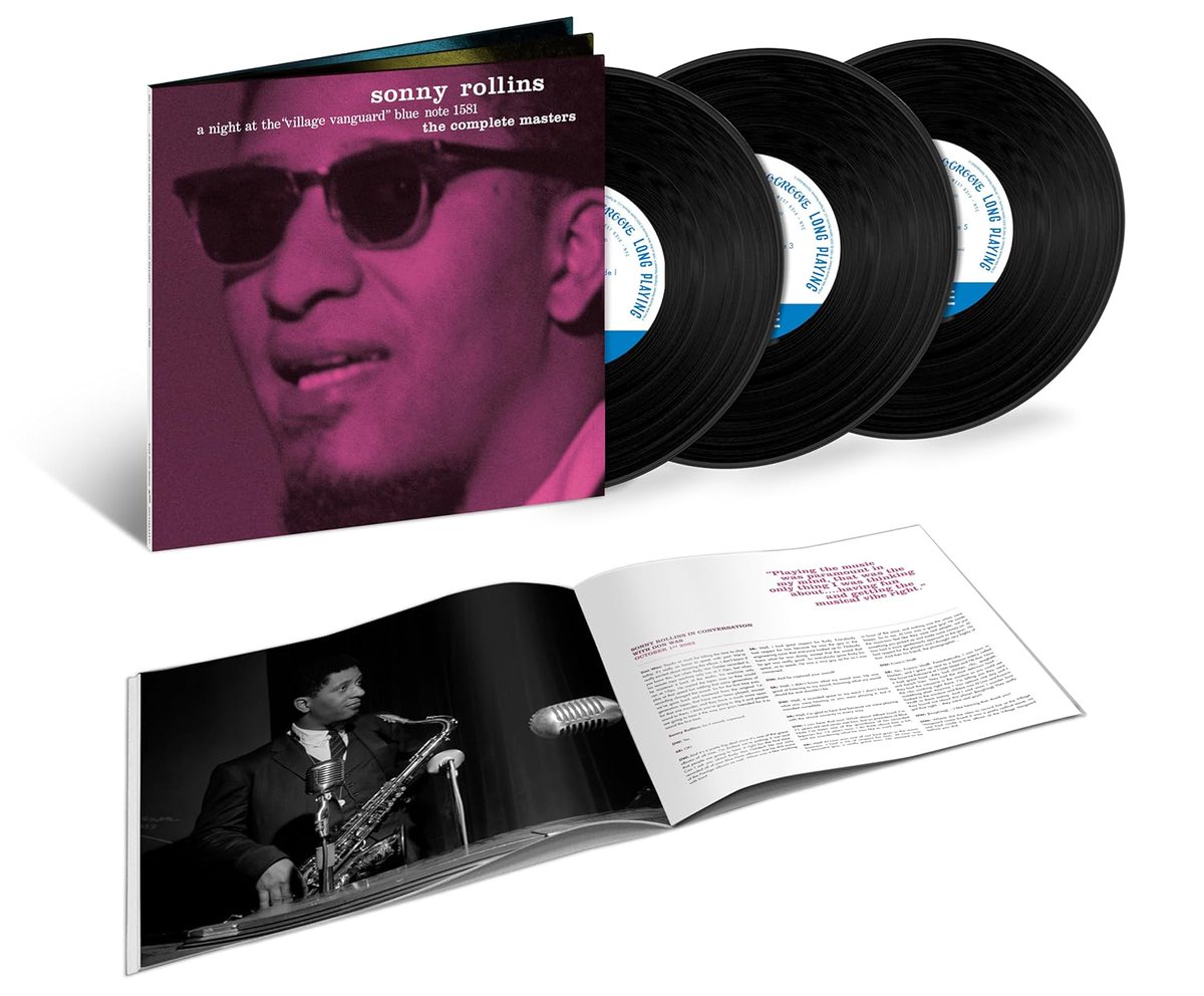 #SonnyRollins - A Night At The Village Vanguard: The Complete Masters [3LP] [Blue Note Tone Poet Series] $51.09 (Save $18.90 at checkout) amzn.to/4bSv1ye