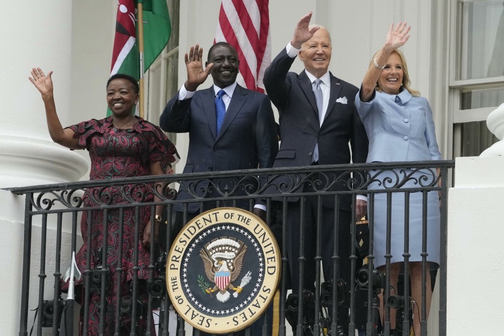 The White House hosted an opulent State Dinner for Kenya's President William Ruto and First Lady Rachel Ruto, a star-studded guest list, gourmet menu, and captivating performances. President Biden and First Lady Jill Biden celebrated Kenya, a key ally, with a red carpet welcome.