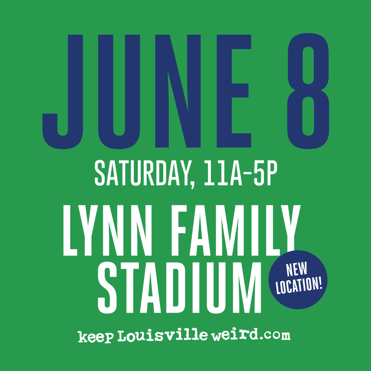 lynnfmlystadium's tweet photo. Just over a week until the Buy Local Fair is at Lynn Family Stadium on June 8!
Stop by from 11 a.m. to 5 p.m. to check out a variety of local and independent businesses before @loucityfc takes on North Carolina FC at 8!
#BuyLocalFair | @weirdlouisville https://t.co/6OnvzBIlzc