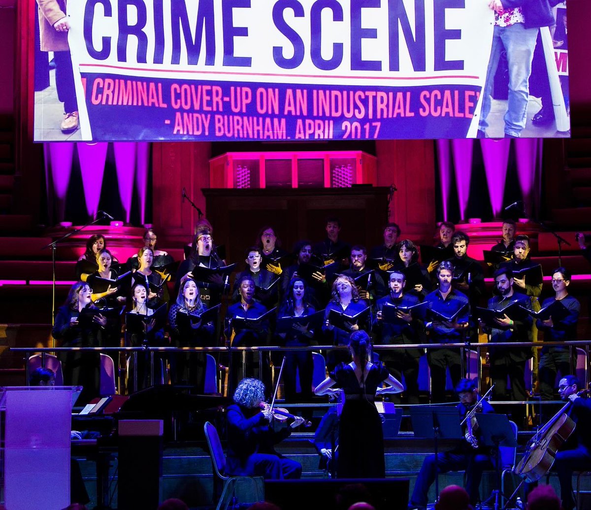 An honour to be Director of Music for the Report Presentation of the Infected Blood Inquiry last week, with a concert for the affected &amp; infected - a privilege to extend a musical hand on such an emotional &amp; significant day.

📸 ©Tracey Croggan–Big T Images/Infected Blood Inquiry