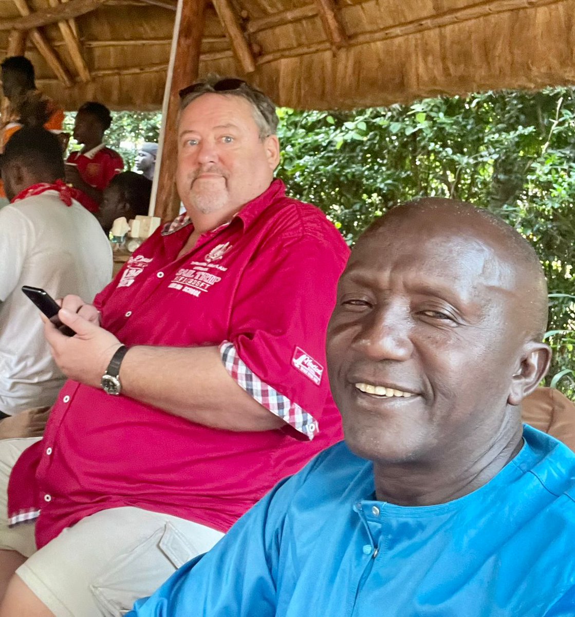 Prudis_corner's tweet photo. Over the weekend, we had the honor of hosting the mighty @Jinjahipposrugby for their end of league party. It was massive!!! 
#findining 
#FoodSpot https://t.co/GbZzlF745r