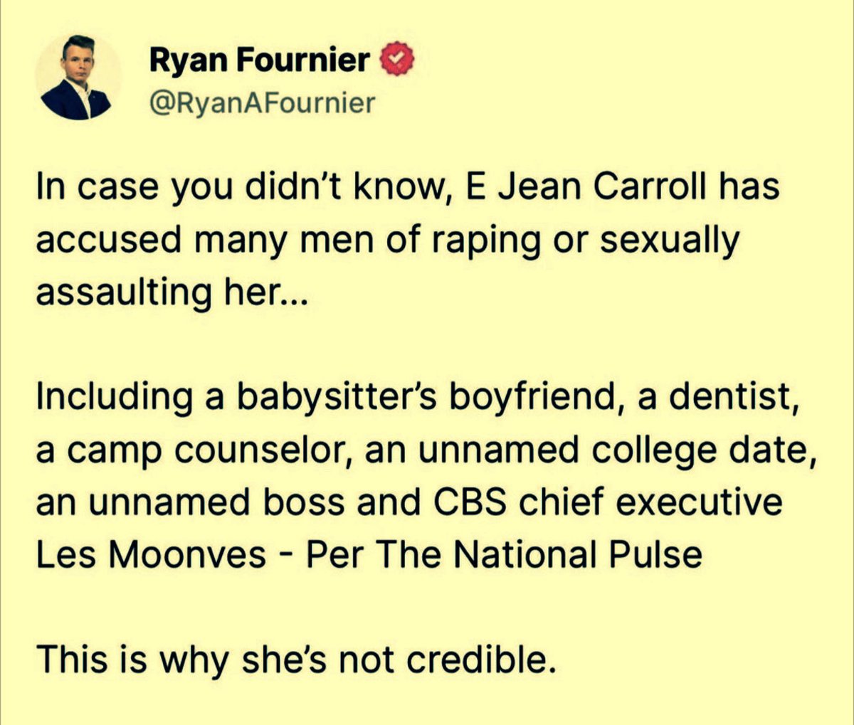 Just a reminder about E. Jean Carroll 👇