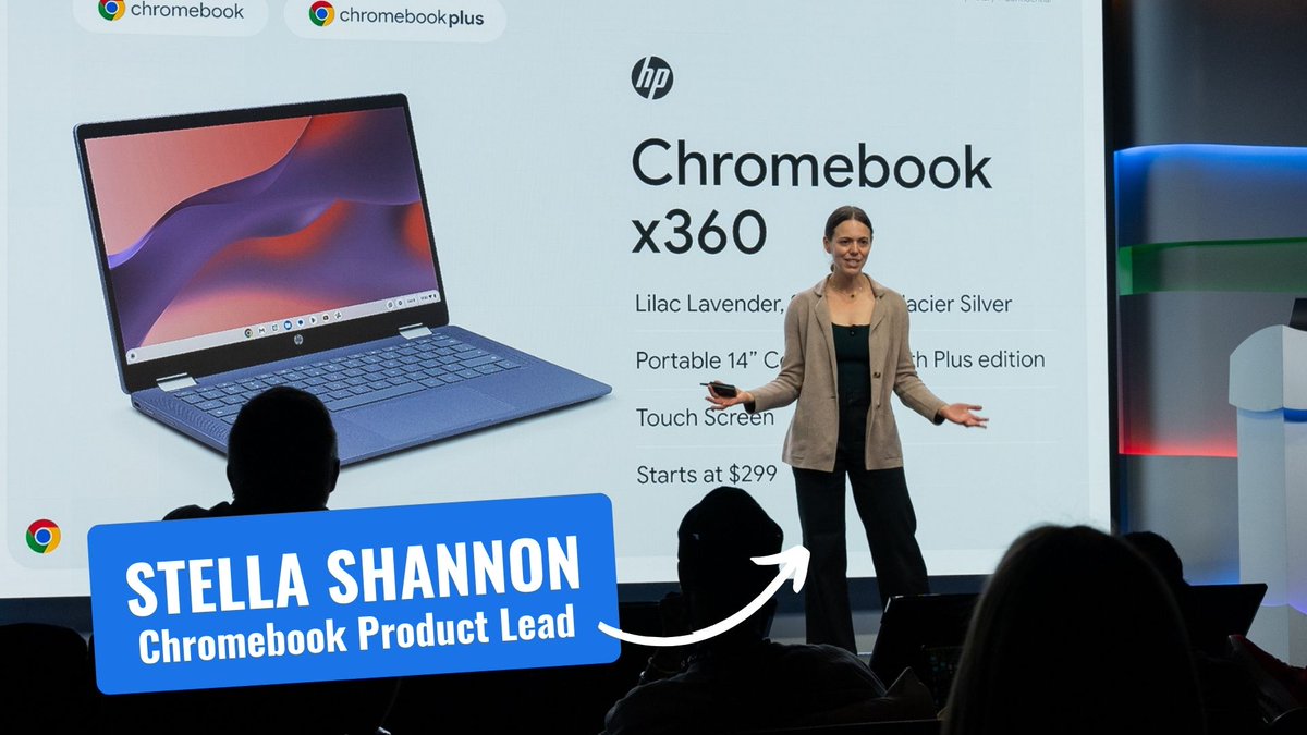 In this very special episode of The Chrome Cast, we sit down with Stella Shannon - ChromeOS Consumer Product Lead - and discuss the hardware and software features just announced from Google's Chromebook event. chromeunboxed.com/the-chrome-cas…