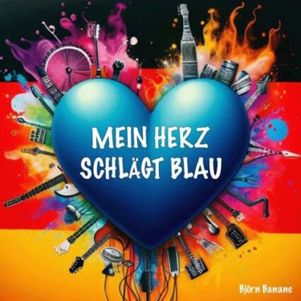 Ebenfalls hitverdächtig: „Mein Herz schlägt blau“ 💙 Die brandneue CD von @BjoernBananeX. 🍌 Mit folgenden Liedern: Mein Herz schlägt blau | Die Ampel muss weg! | Wir sind die rote Linie |Rücktritt | Fernseher aus! Nur 9,95 Euro ‼️ #AfD Hier zuschlagen: tinyurl.com/yeyma8p4