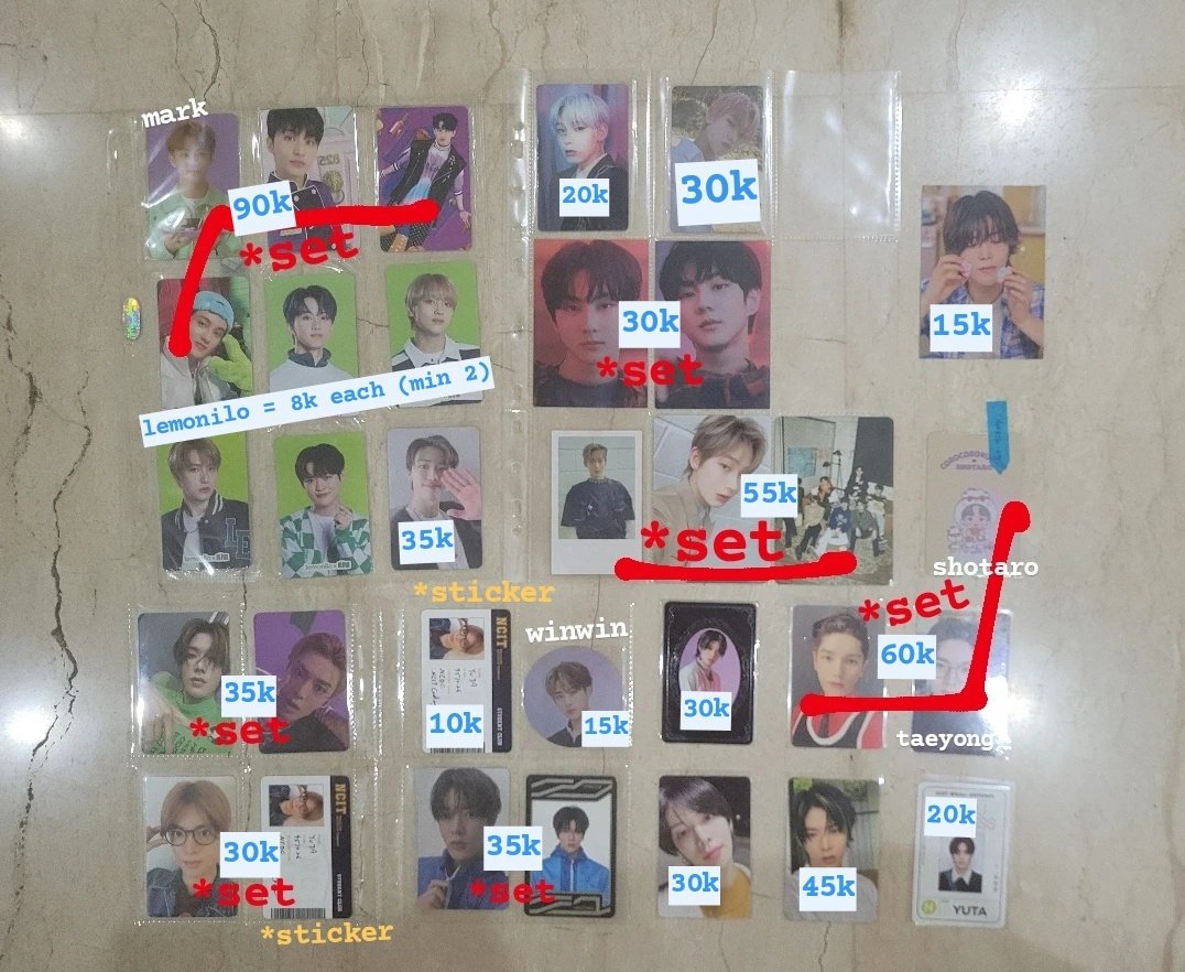 ppondnrvitt's tweet photo. WTS // Want To Sell

• all about NCT &amp; ENHYPEN

🔁❤️ Help RT &amp; Like
📍 dom bandung
✈️ Ship ina only
co via 🍊
💸 price udah include packing &amp; admin
nego? dm dulu aja

Tags. WTS NCT DREAM,127,ENHYPEN,mark lee,haechan,renjun,chenle,jaemin,yuta,taeyong,winwin, shotaro,sunoo,jungwon https://t.co/odJDATbejo