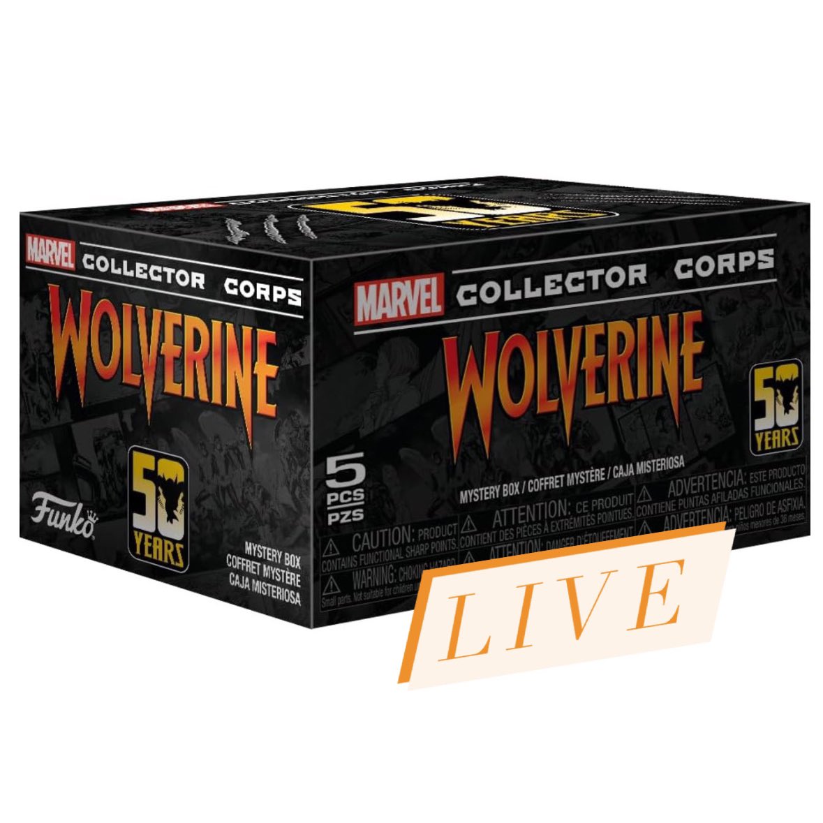 Now live ~ Wolverine fans, the next Collector Corps box is based on your favorite clawed character. Grab it below!
Linky ~ amzn.to/3Y9y4wr
#Ad #Wolverine #FPN #FunkoPOPNews #Funko #POP #POPVinyl #FunkoPOP #FunkoSoda