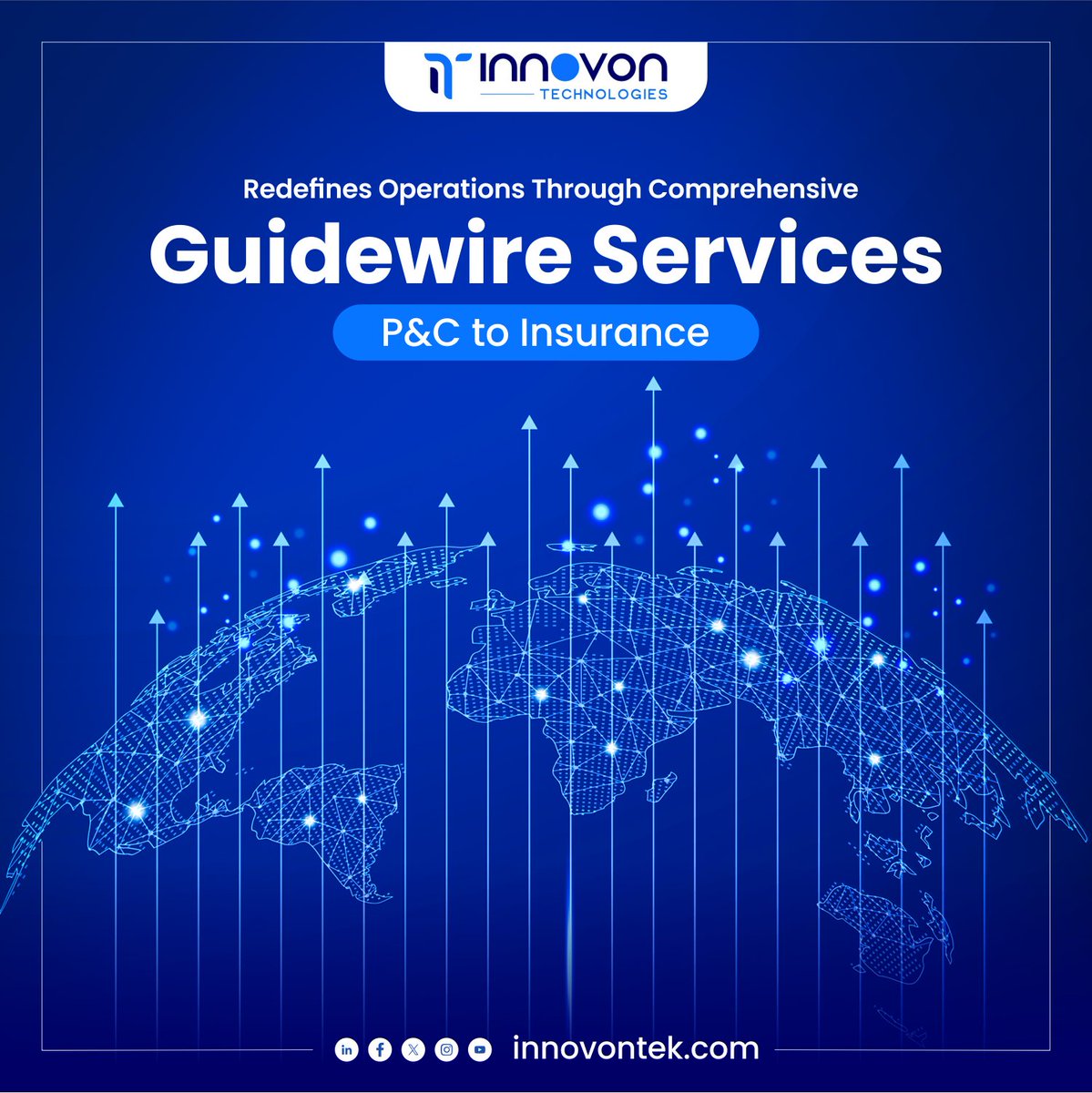 Transform Your Carrier Operations with Innovon Technologies' Guidewire Services.
Discover More!
innovontek.com/offerings

#innovon #innovontech #digitaltransformation #guidewire #insurance #innovativesolutions #innovativesolution #innovontechnologies #hyderabad #telangana #india