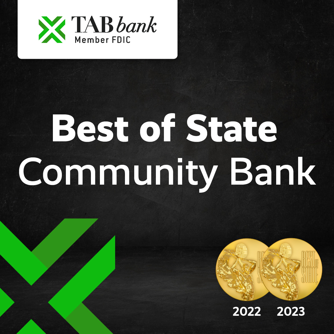 TAB Bank is honored to be recognized as the Best of State Community Bank for our second year in a row. Thank you to our incredible employees, members, and leaders who made this a reality. Read More: finance.yahoo.com/news/tab-bank-…
