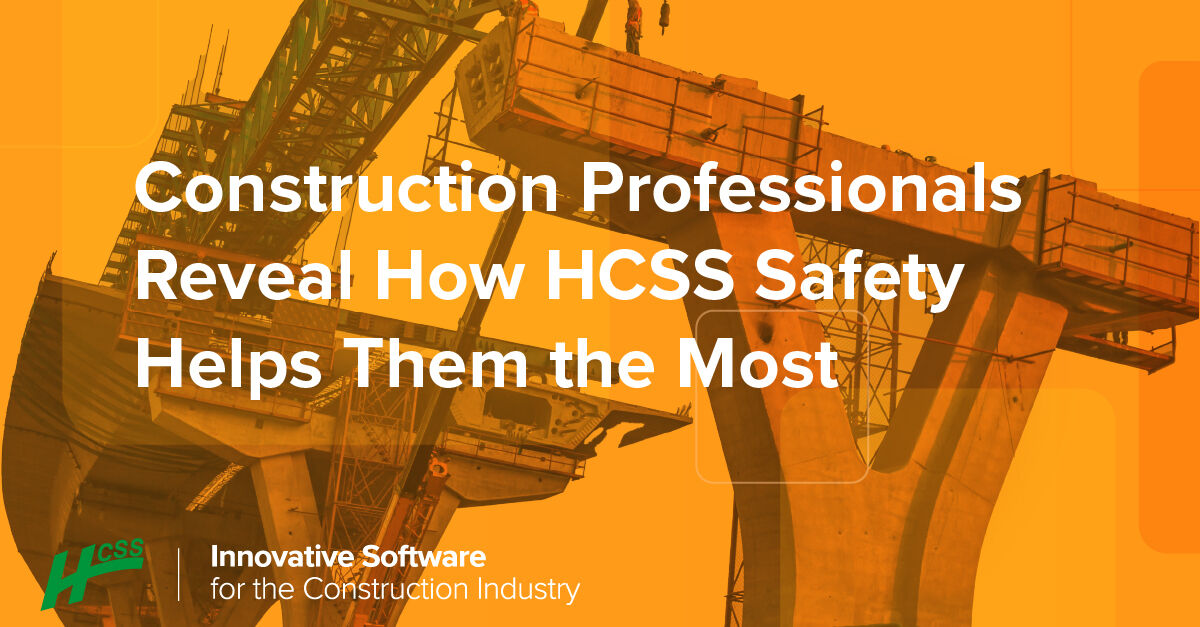 hcss's tweet image. We caught up with various construction professionals to ask them about how and why they use HCSS Safety.

View this blog to read what they had to say: bit.ly/3wP97x3

#HCSSsoftware #construction #safety