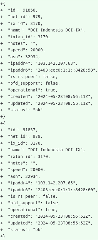 anurag_bhatia's tweet photo. Cloudflare #AS13335 adds 200G at NL-ix and Facebook #AS32934 adds 2 x 20G at DCI Indonesia DCI-IX.
#Peering https://t.co/TvPmCp7U0b