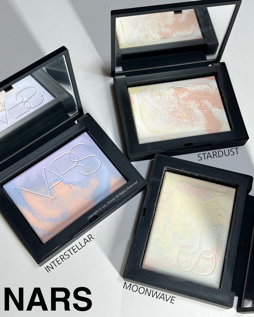 나스 라이트 리플렉팅 프리즈마틱 파우더 • 인터스텔라 • 스타더스트 • 문웨이브 #밈미삼