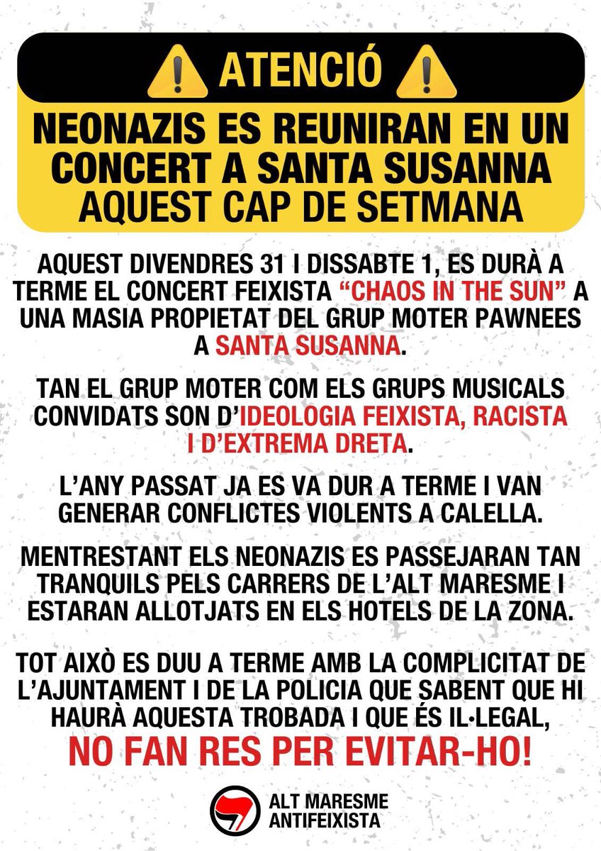 La Tempesta #ArenysAntifa tweet media