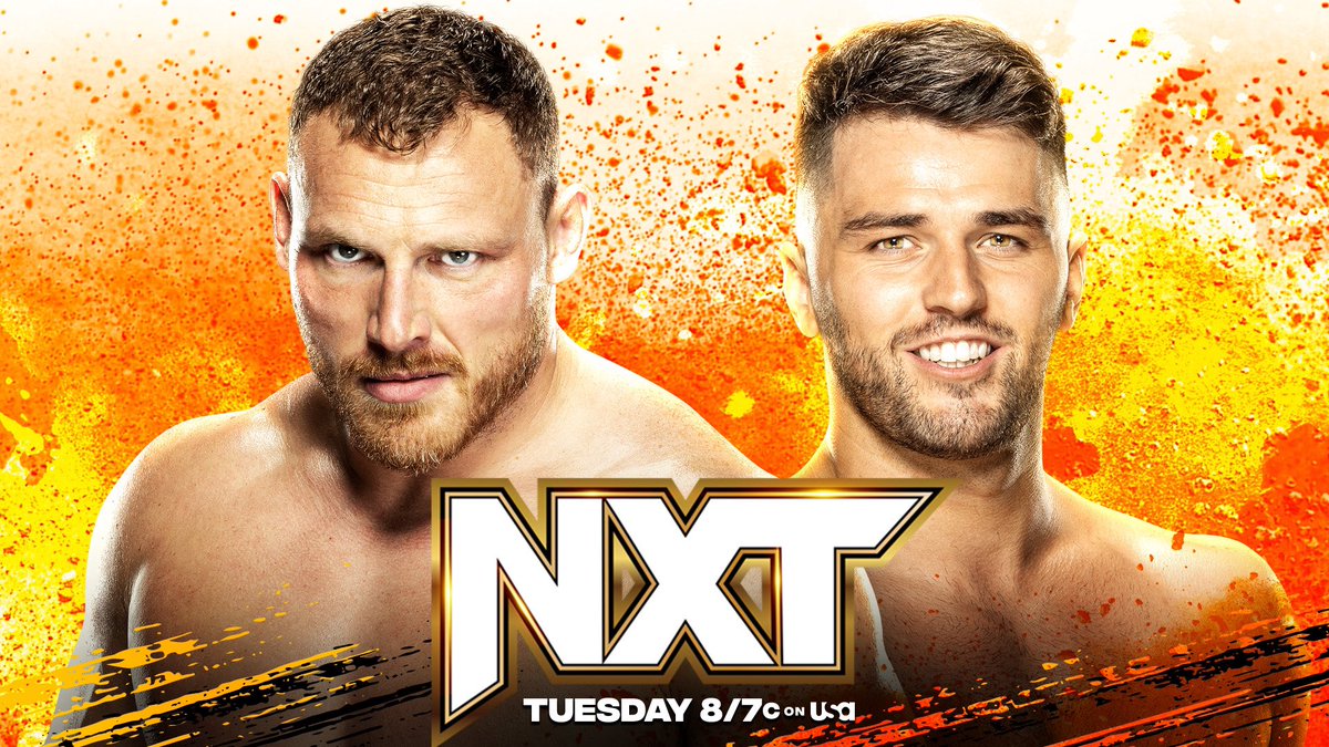 Tonight #WWENXT @RidgeWWE v @Turbo_JoshTerry