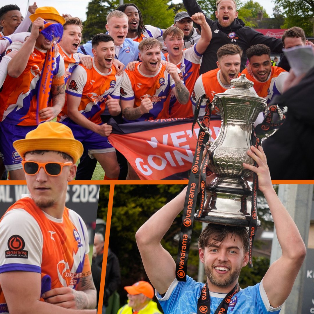 On their way back! 📈 Four weeks since @braintreetownfc won the most incredible Promotion Final against Worthing! #TheVanarama