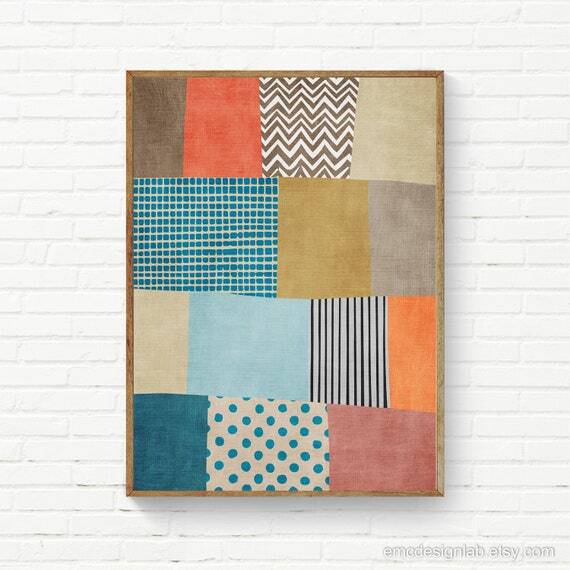 Modern Soft Tones Patchwork Art Print / Polka Dots Lines Stripes Beige Light Blue Exclusive Prints by EmcDesignLab #ModernDesign #AbstractArt #MidCenturyModern #InteriorDesign #ColorfulArtworks #AbstractPrints #ModernDecor 
ift.tt/cfdnK52