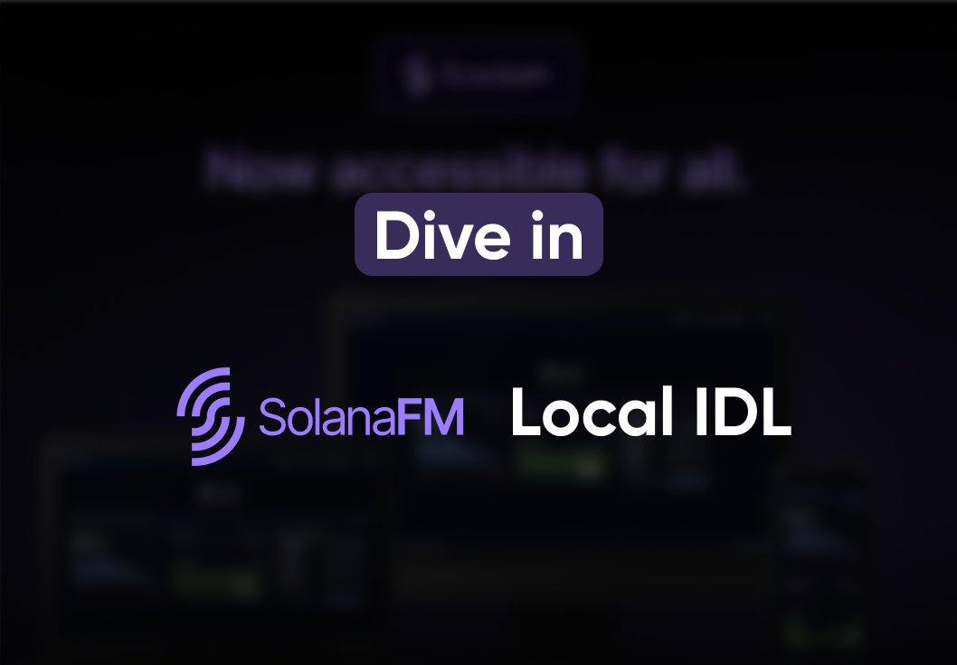 In order to integrate @WhalesMarket into our dashboard I had to use manual IDLs, and for that @solanafm is best in class to help developers like myself. 🧵Here is how I've used it and the result!