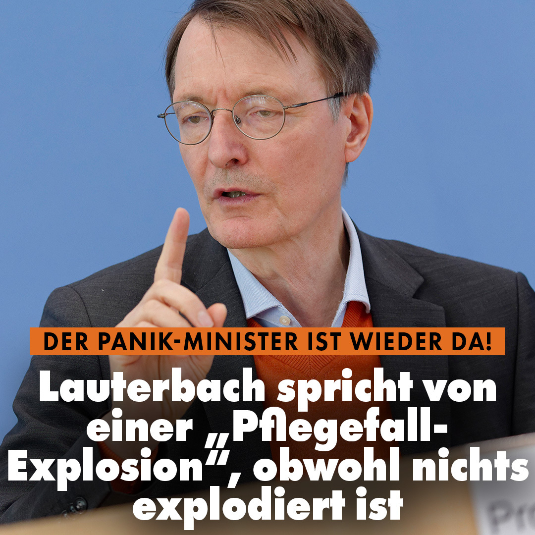 Gesundheitsminister Lauterbach warnte am Montag vor einem „explosionsartigen“ Anstieg bei Pflegebedürftigen im Jahr 2023. Dabei liegt die Zunahme im Trend der vergangenen Jahre, der wiederum eine Folge der Pflegereform im Jahr 2017 ist. Gesundheitsökonom Jürgen Wasem sagte mir