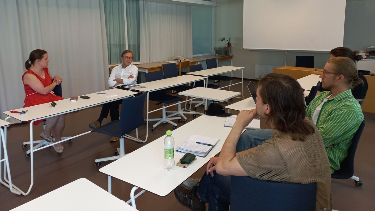 ErikCastrénInstitute (@intlaw_eci) on Twitter photo We met today @studentsforpalestinefinland to discuss their important agenda and its international law dimensions. We highlight the urgency of the crisis and emphasise freedom of expression. We strongly urge the leadership of <a href="/helsinkiuni/">University of Helsinki</a> to engage in a dialogue with the students We met today @studentsforpalestinefinland to discuss their important agenda and its international law dimensions. We highlight the urgency of the crisis and emphasise freedom of expression. We strongly urge the leadership of <a href="/helsinkiuni/">University of Helsinki</a> to engage in a dialogue with the students