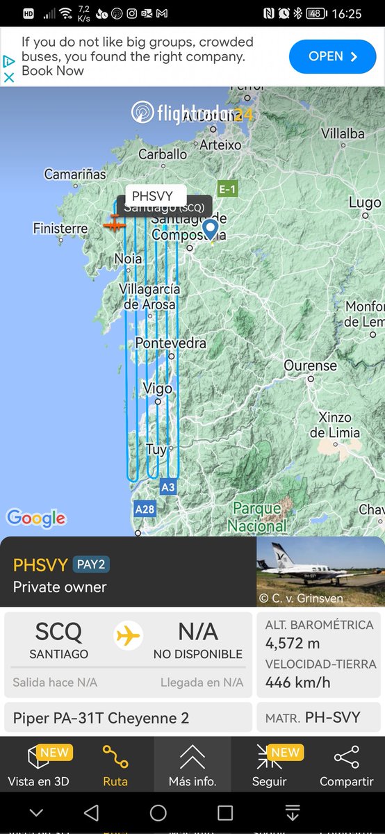 hierro_17's tweet photo. Alguien sabría decirme para que es este tipo de vuelos? Vuela a 4km y medio de altura. @aena @infoSCQ @AEMET_Esp @tiempobrasero https://t.co/LJtarxoxD9