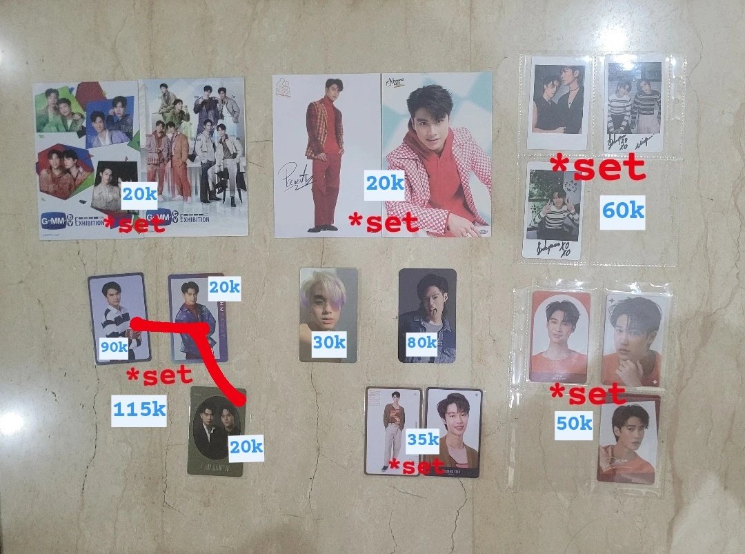 ppondnrvitt's tweet photo. WTS // Want To Sell

• aab ohmnanon,bbs,4 pillar gmmtv
• nodt, biblebuild
• dew

🔁❤️ Help RT &amp; Like
✈️ Ship ina only
co via 🍊
��� nego? dm dulu aja
‼️MT after DM

Tags. WTS ohmnanon brightwin  offgun singtokrist taynew Japan pop-up store,on friend city,bbs,kinnporsche,gmmtv https://t.co/OJD9lutFsG