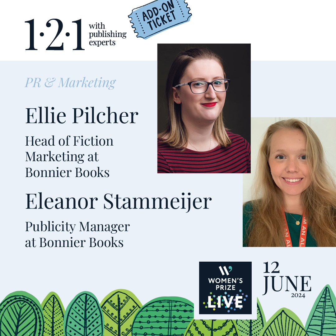 My marketing partner-in-crime @ElliePilcher95 and I will be at @WomensPrize LIVE again this year doing 1-2-1 sessions for anyone wanting to learn more about Mktg and PR on 12th June! For full information and to book: womensprize.com/product/book-a…