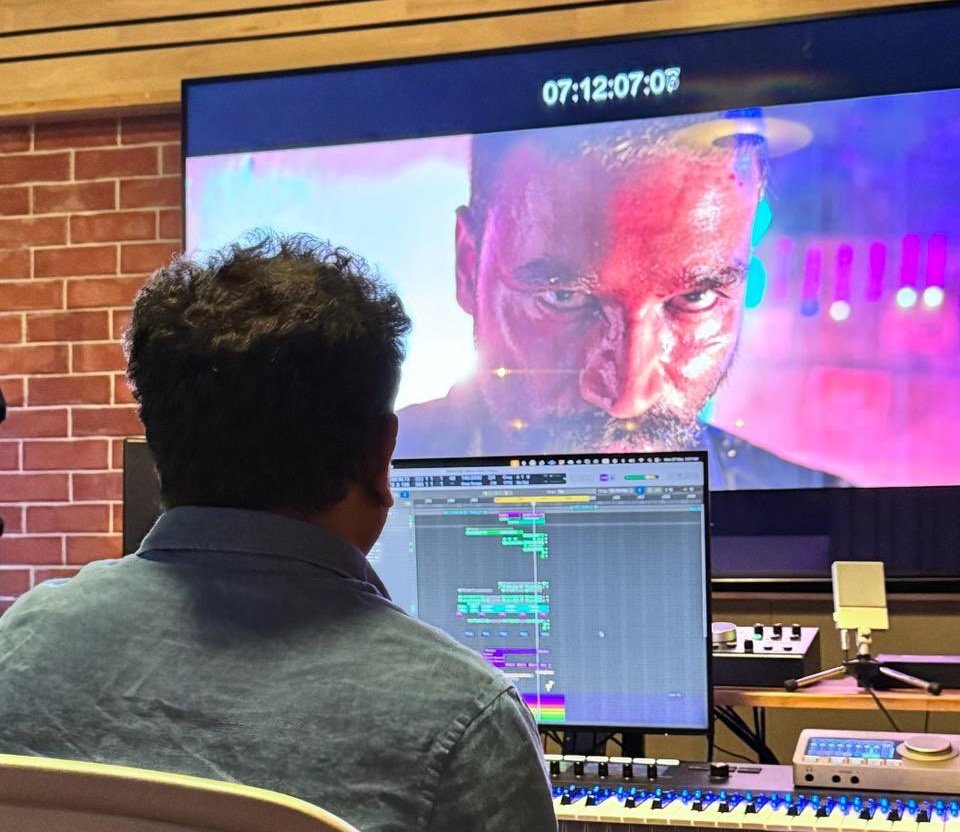 #Raayan Background Score is done..✅💥 
An @arrahman musical🎵🤙 
An Intense action packed Drama loading..🔥