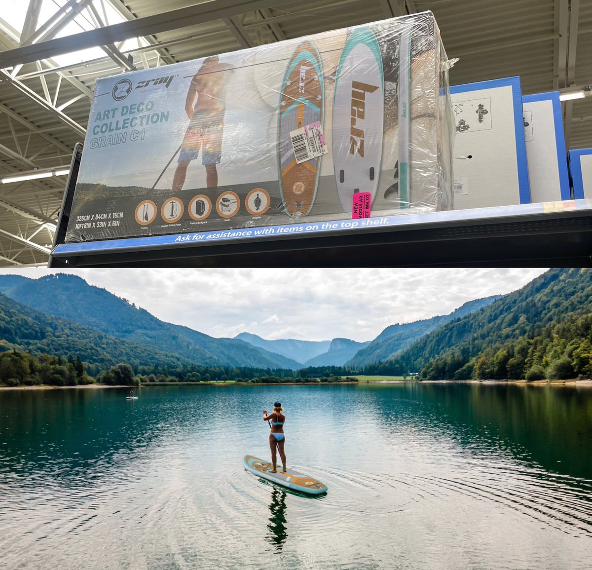 HyPoint3's tweet photo. NEW ZRAY GRAIN 10'8" SUP $258 AT WALMART USA In-Store Only
https://t.co/jQsTI2c9D5
@Walmart  #walmart #walmartfinds #sup #paddleboard #paddleboarding #zray #zraysuo @zraypaddle  #hypoint3 https://t.co/VXY9xOR39e