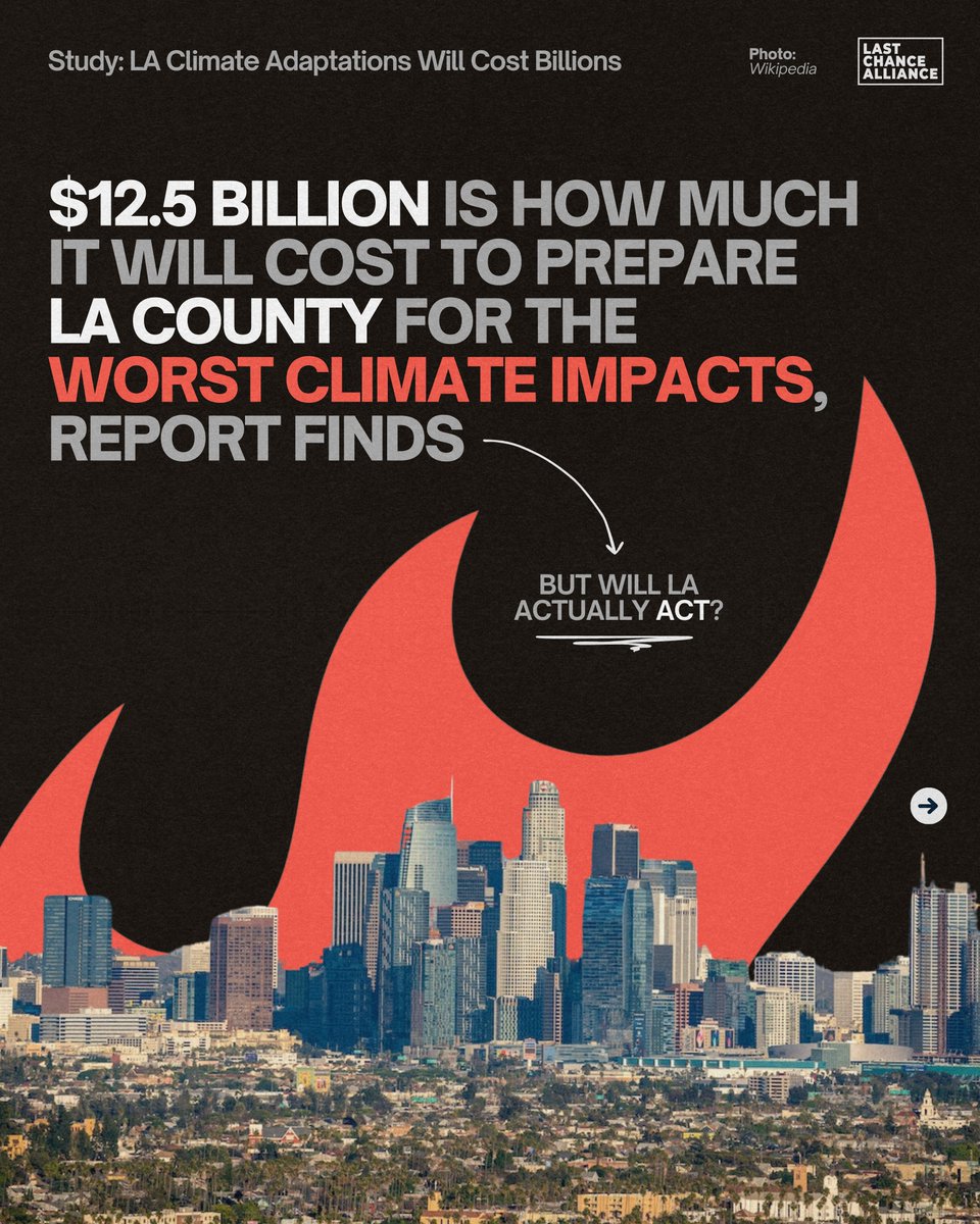 The latest report by @ClimateCosts/@centerforclimateintegrity spells it out: The sooner we prepare and protect our communities from climate impacts, the more lives and money we save. But Big Oil has to pick up the tab, NOT taxpayers.